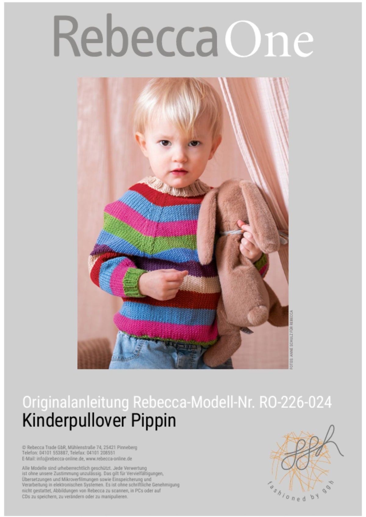 Anleitung: Kinderpullover Pippin | rebecca-online.de