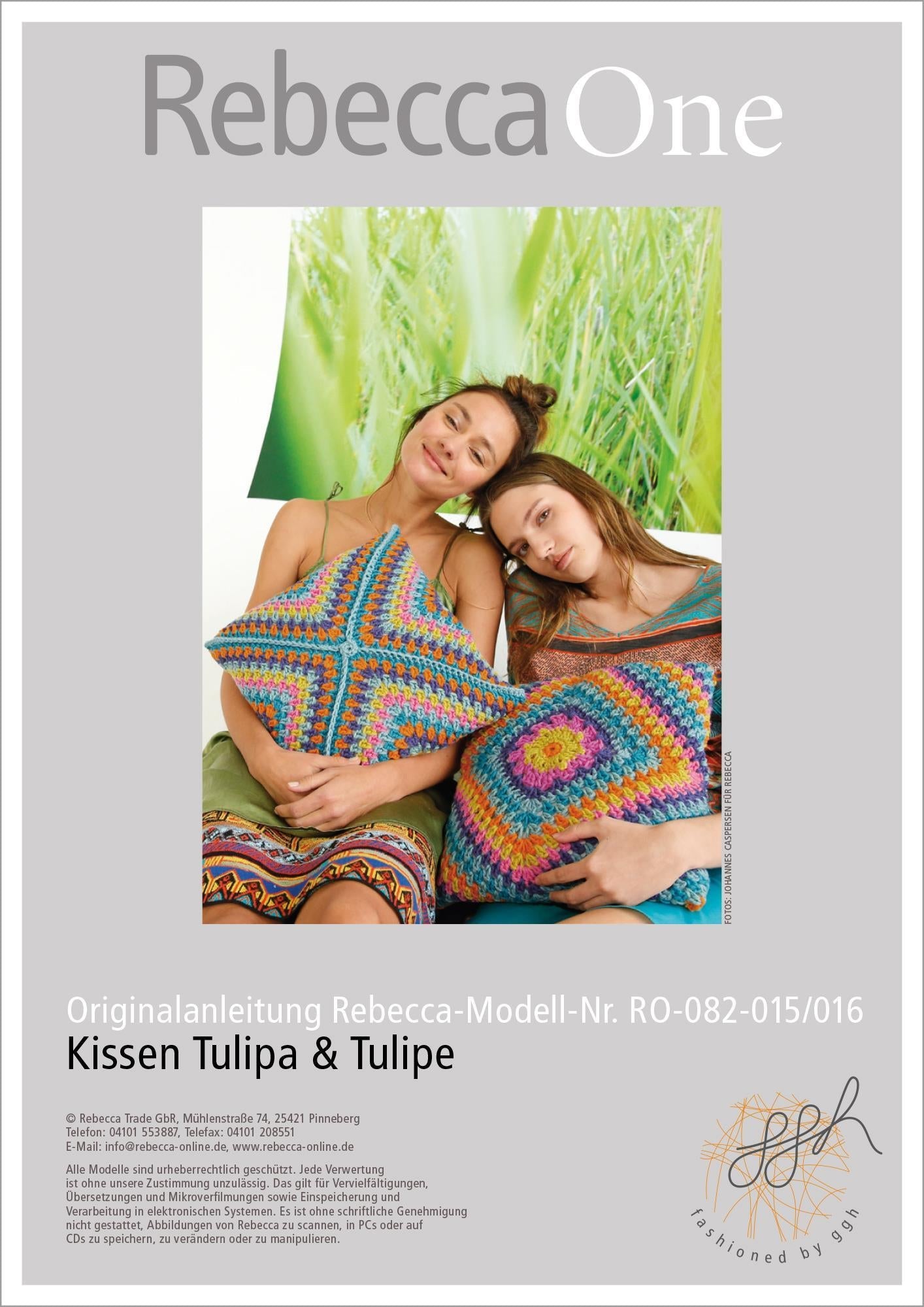 Anleitung - Kissen Tulipe - Rebecca - Online.de