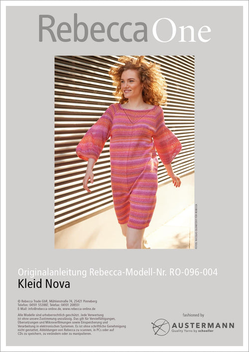 Anleitung - Kleid Nova | rebecca - online.de