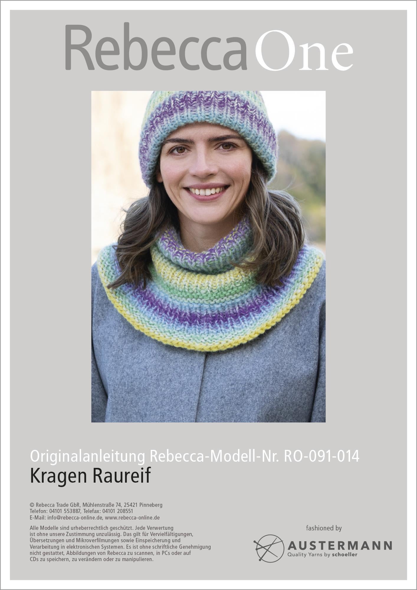 Anleitung - Kragen Raureif - Rebecca - Online.de
