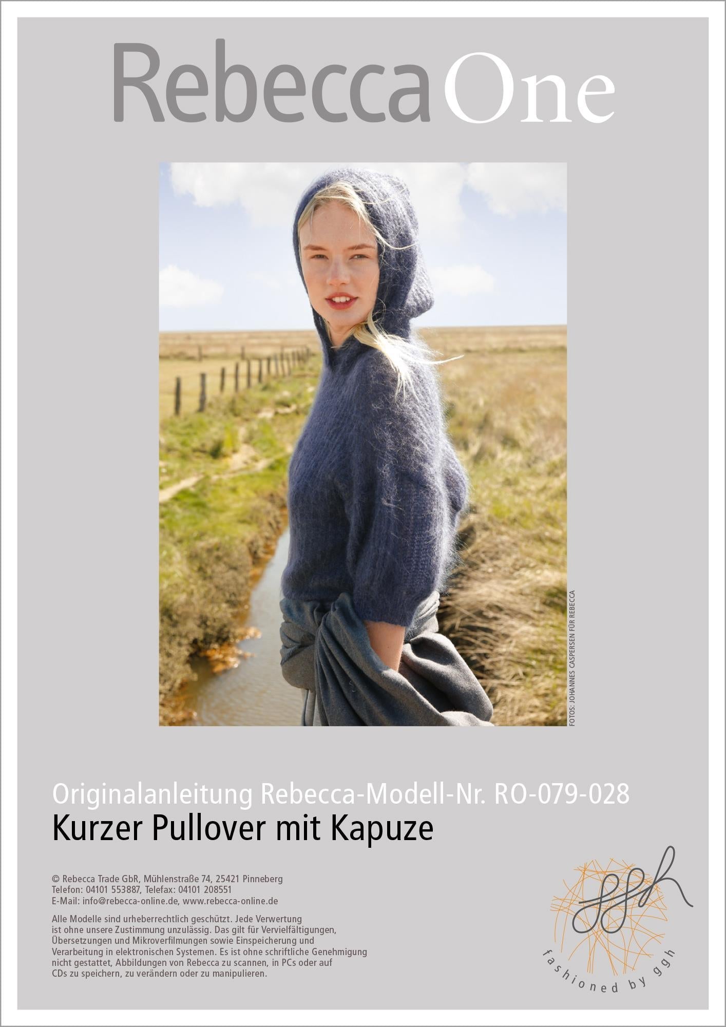 Anleitung - Kurzer Kapuzen - Pullover - Rebecca - Online.de