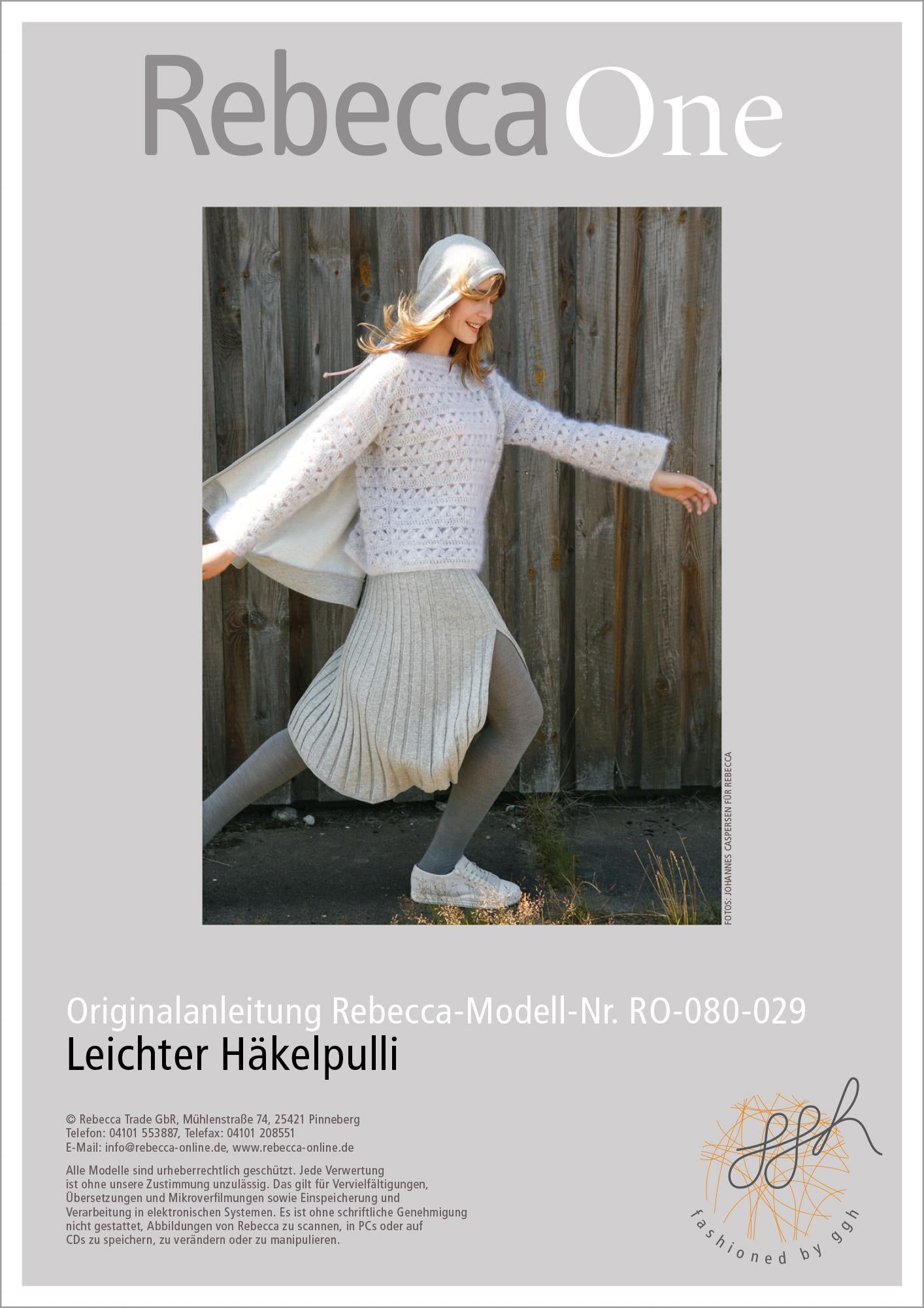 Anleitung - Leichter Häkelpulli - Rebecca - Online.de