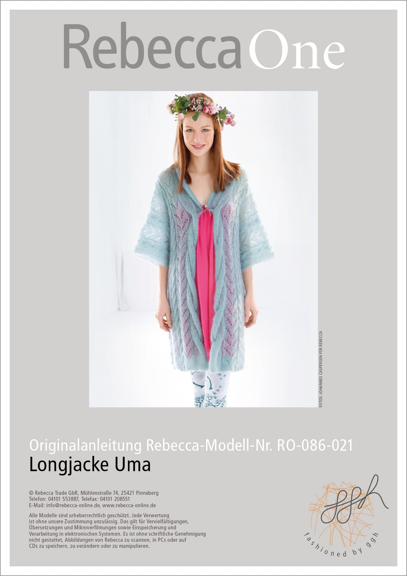 Anleitung - Longjacke Uma - Rebecca - Online.de