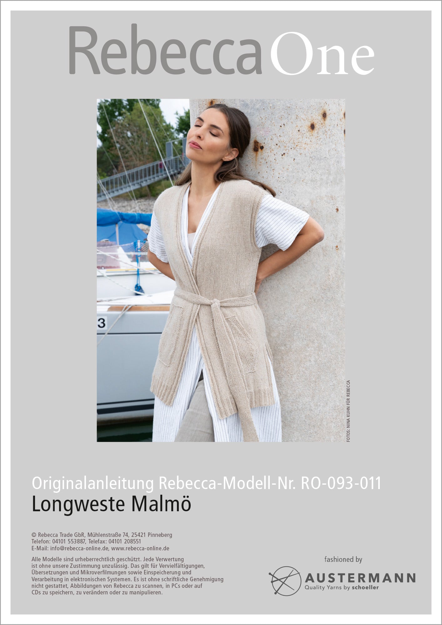 Anleitung - Longweste Malmö - Rebecca - Online.de