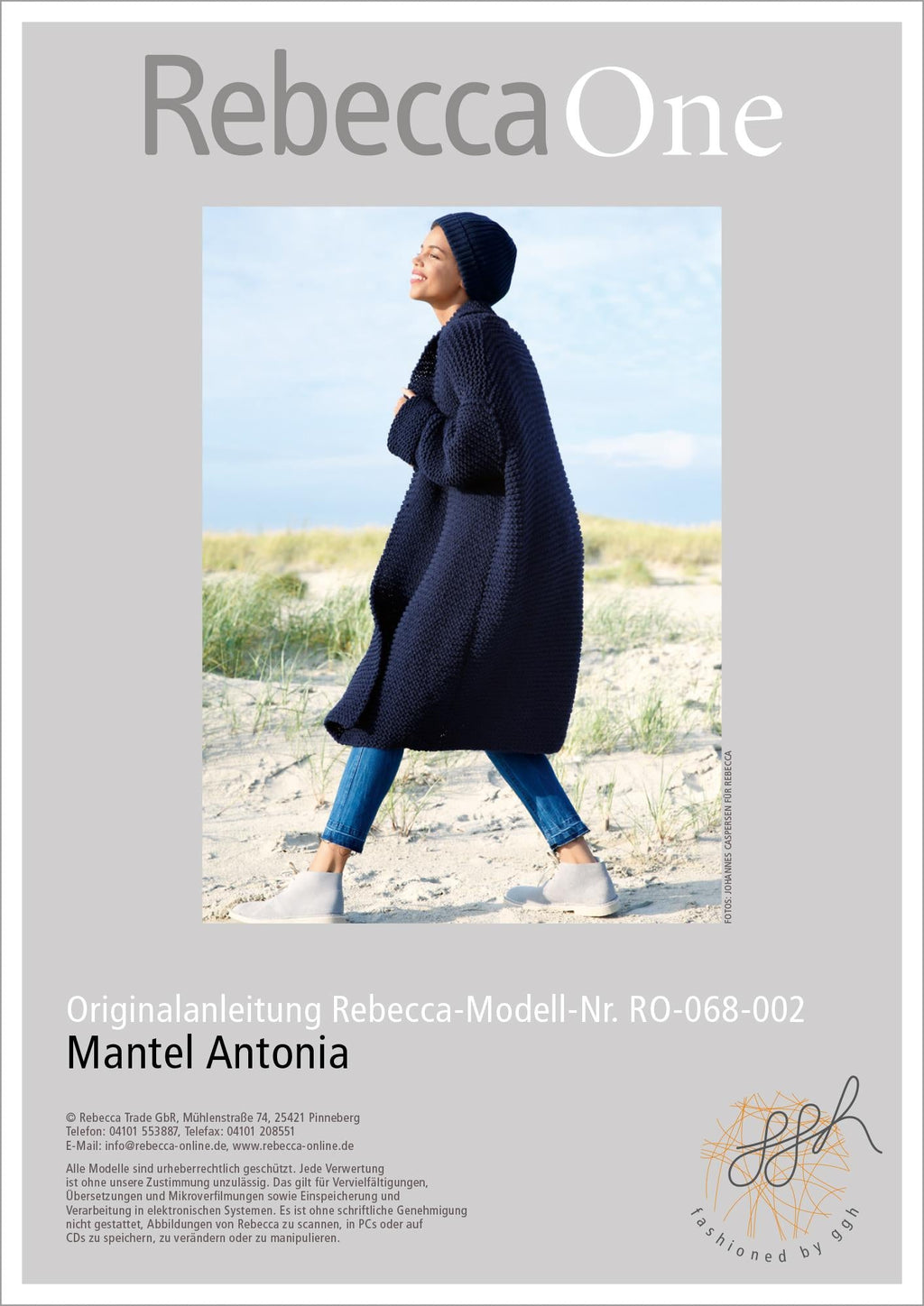 Anleitung Mantel Antonia - Rebecca - Online.de
