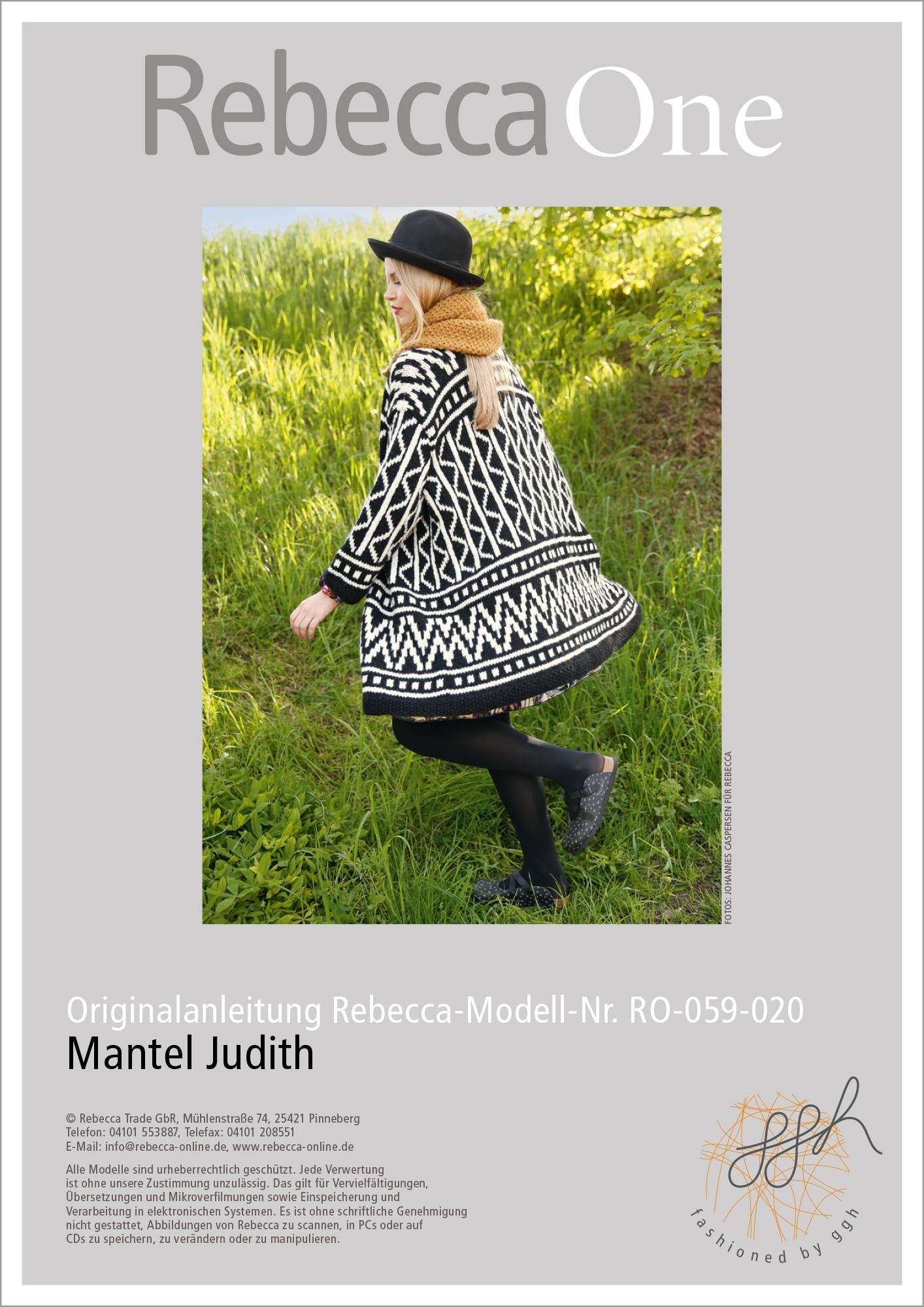 Anleitung - Mantel Judith - Rebecca - Online.de