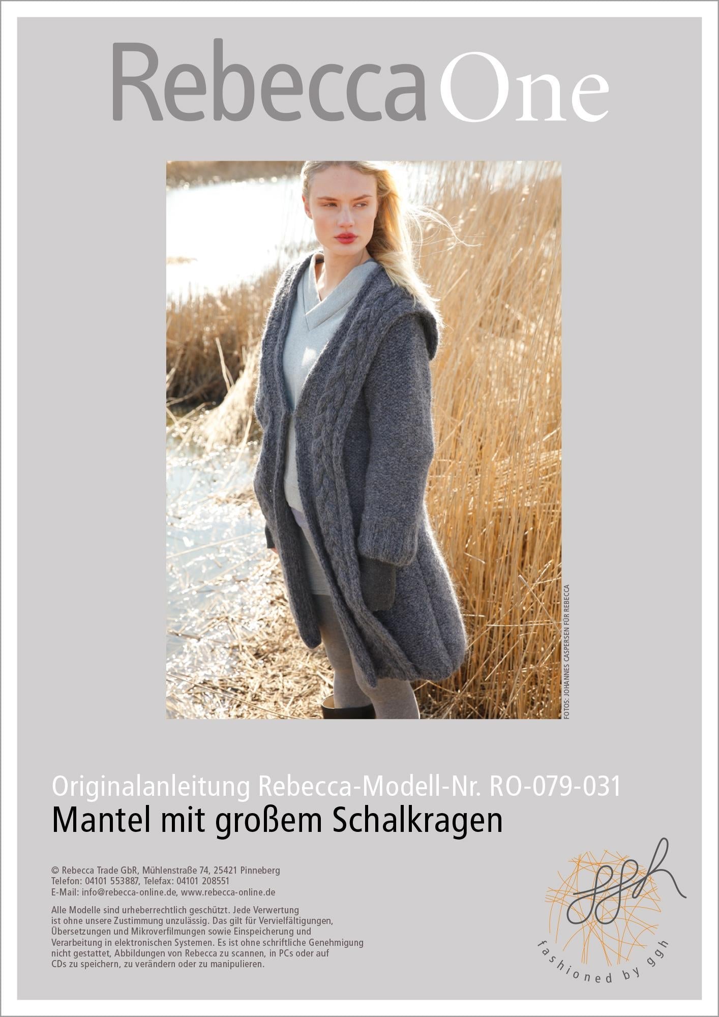 Anleitung - Mantel mit Schalkragen - Rebecca - Online.de