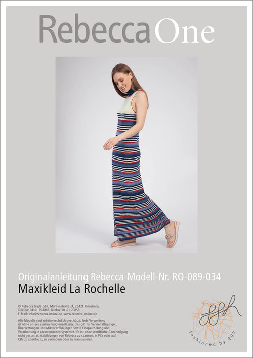 Anleitung - Maxikleid La Rochelle | rebecca - online.de