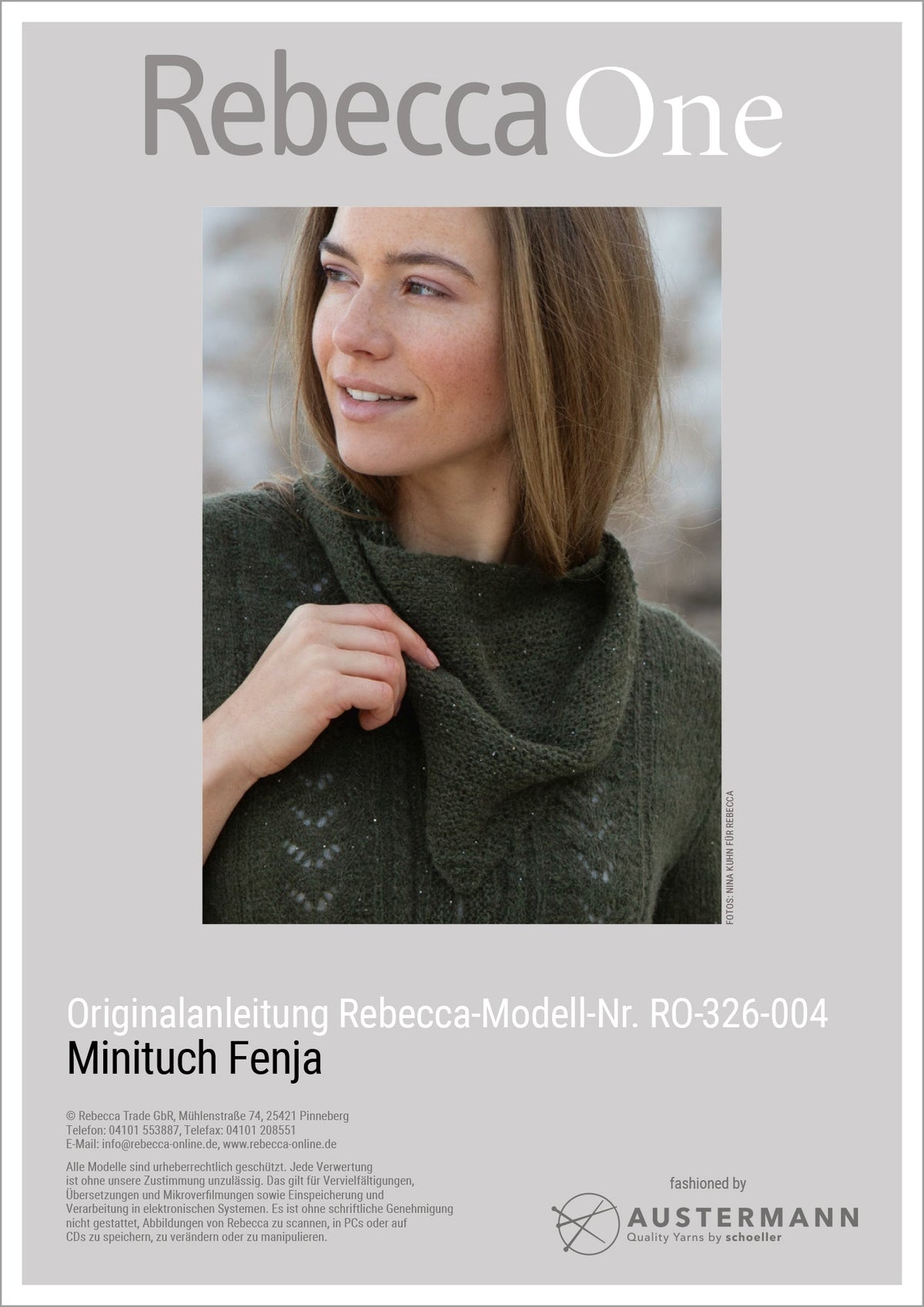 Anleitung: Minituch Fenja | rebecca-online.de