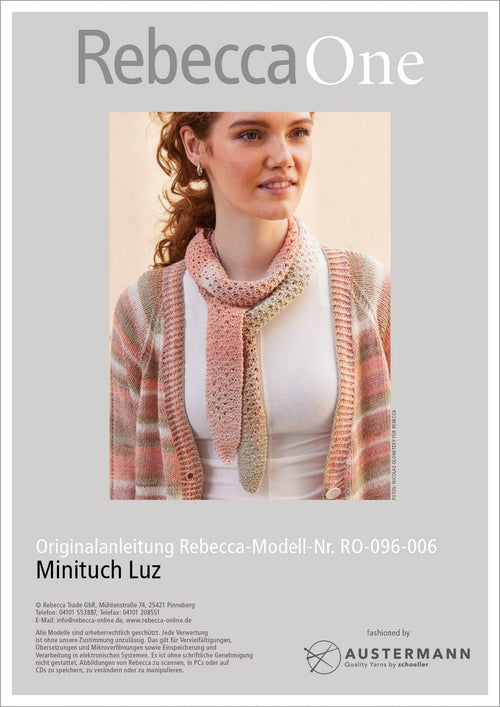 Anleitung - Minituch Luz | rebecca - online.de