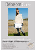 Anleitung - Mohairpullover mit Lochmuster | rebecca - online.de
