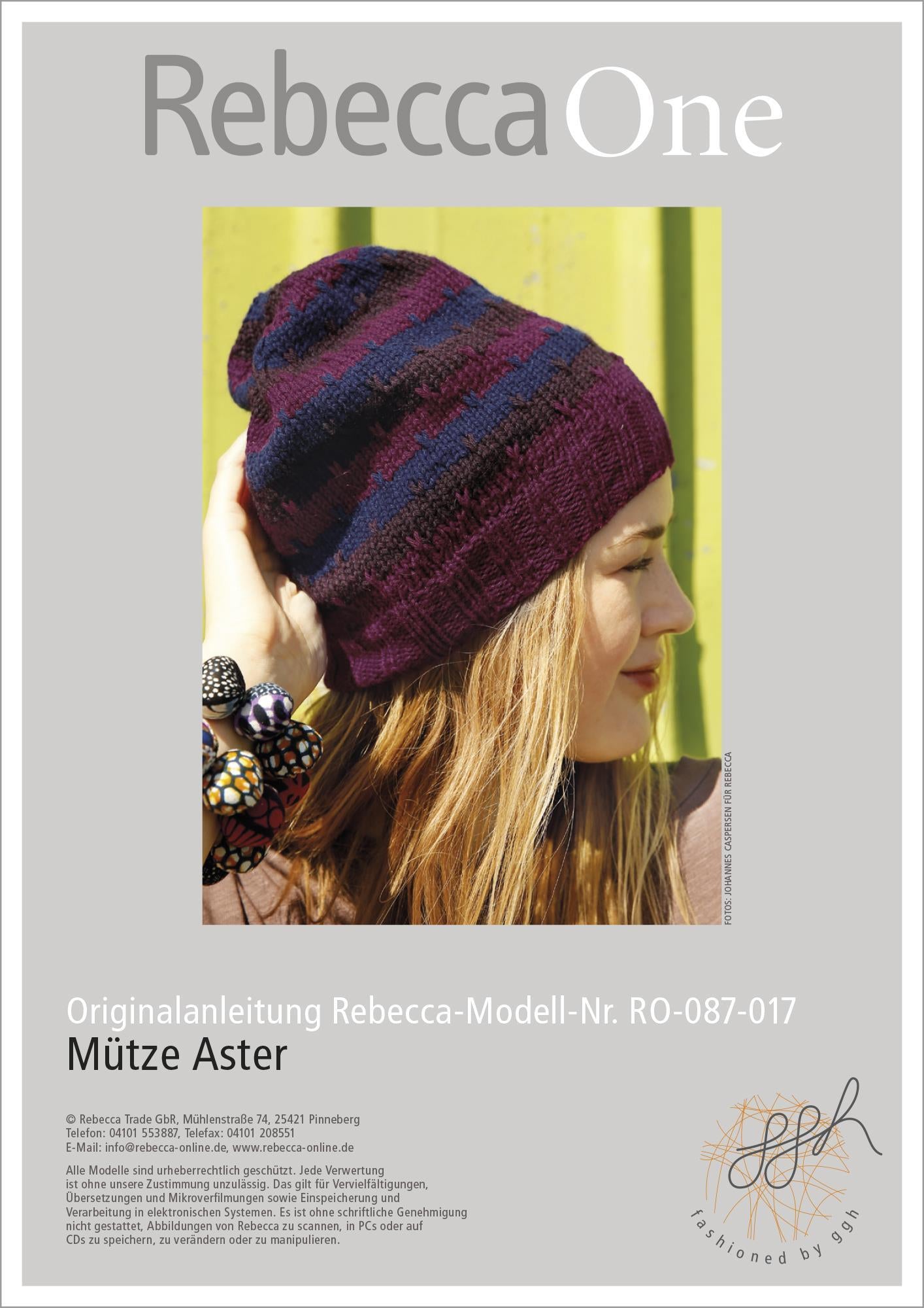 Anleitung - Mütze Aster - Rebecca - Online.de