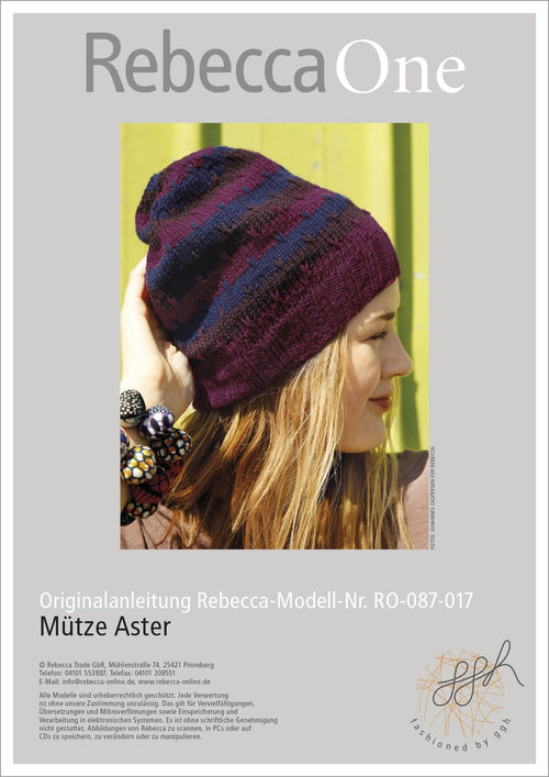 Anleitung - Mütze Aster | rebecca - online.de