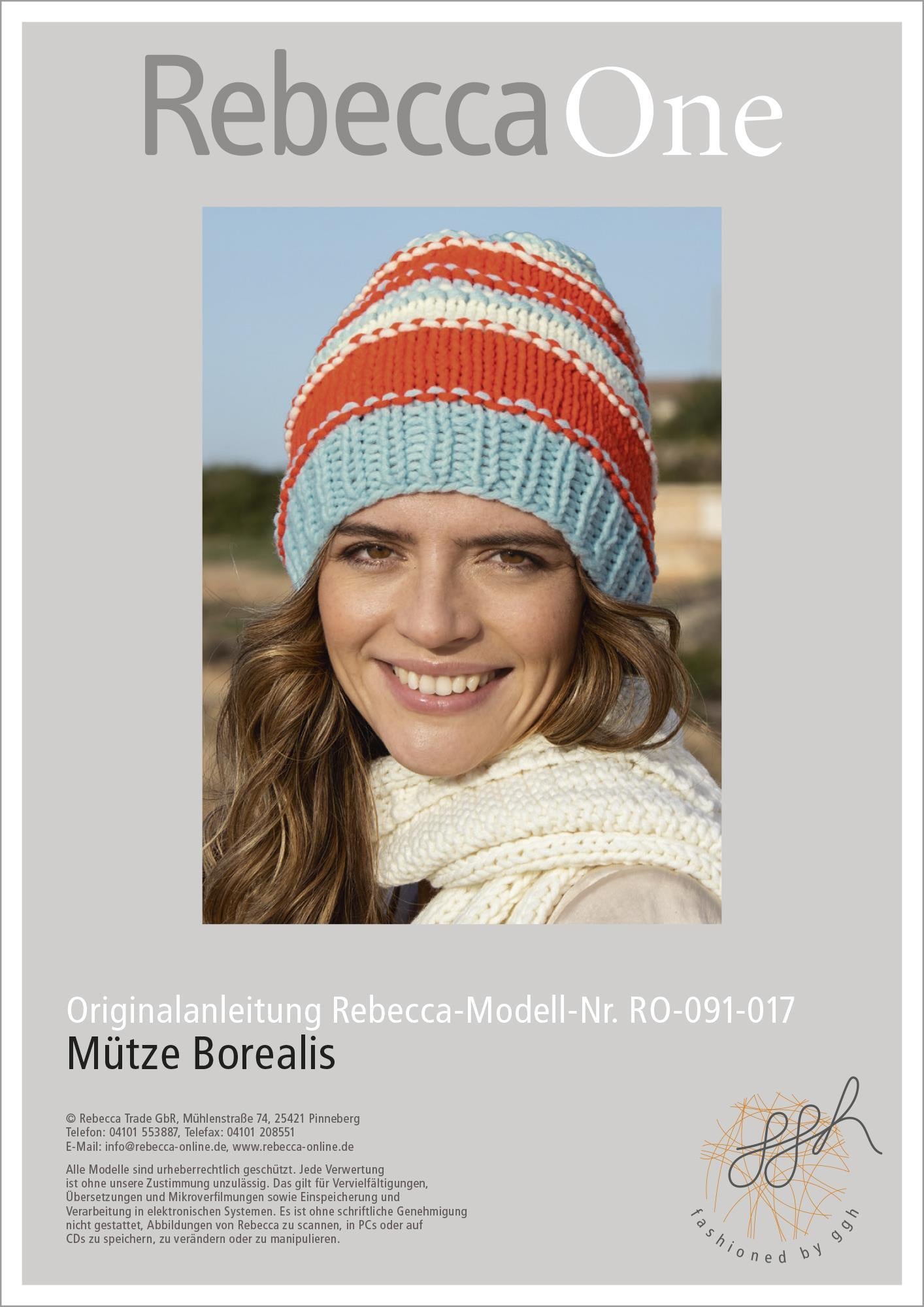 Anleitung - Mütze Borealis - Rebecca - Online.de