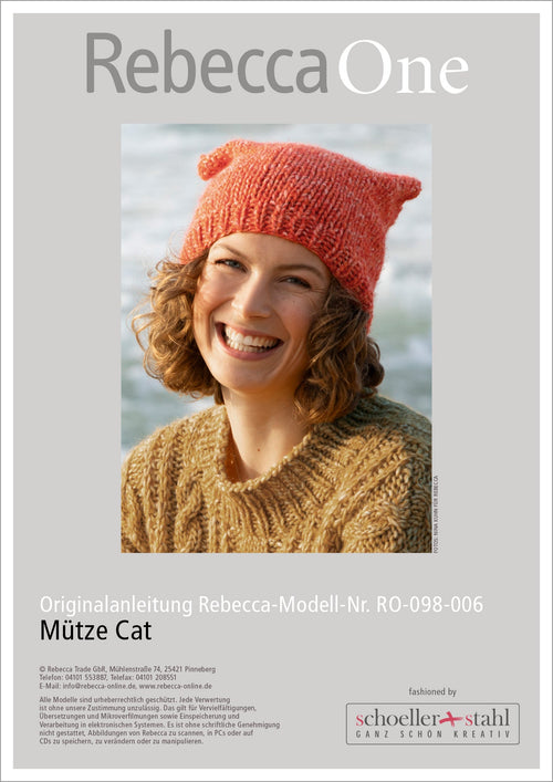 Anleitung - Mütze Cat | rebecca - online.de