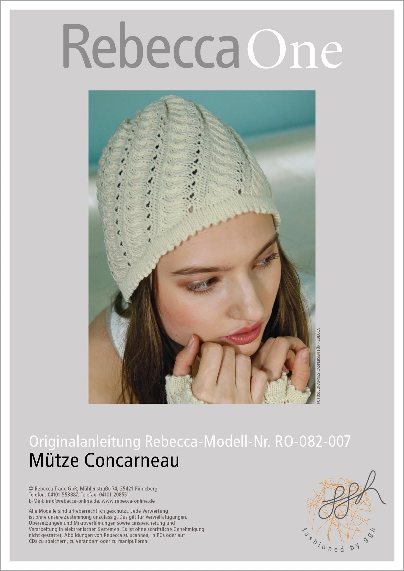 Anleitung - Mütze Concarneau - Rebecca - Online.de