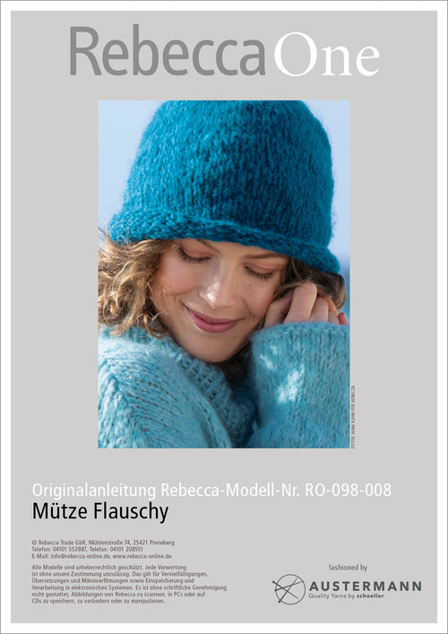 Anleitung - Mütze Flauschy | rebecca - online.de