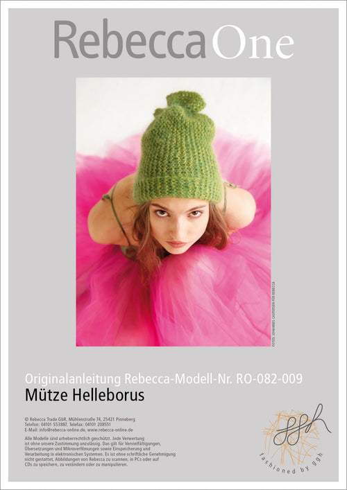 Anleitung - Mütze Helleborus | rebecca - online.de