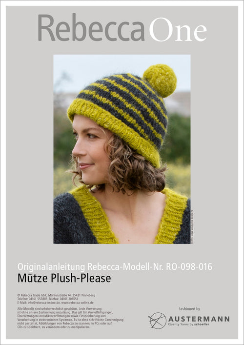 Anleitung - Mütze Plush - Please | rebecca - online.de