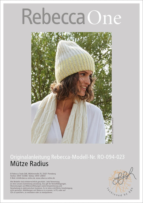 Anleitung - Mütze Radius | rebecca - online.de