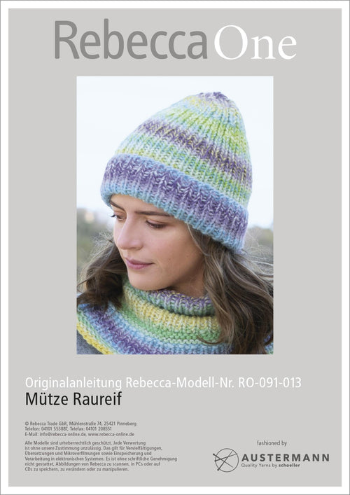 Anleitung - Mütze Raureif | rebecca - online.de