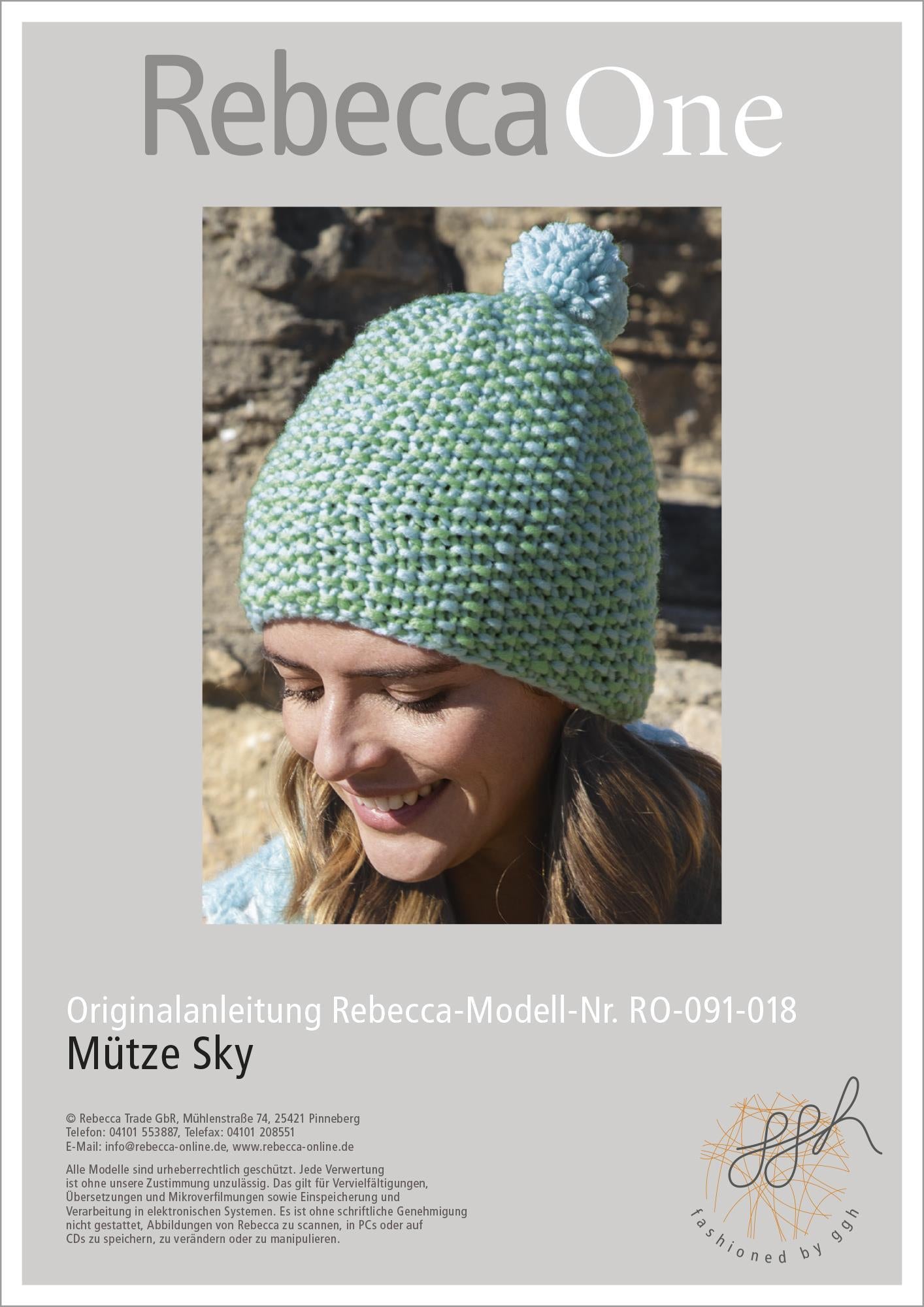 Anleitung - Mütze Sky - Rebecca - Online.de
