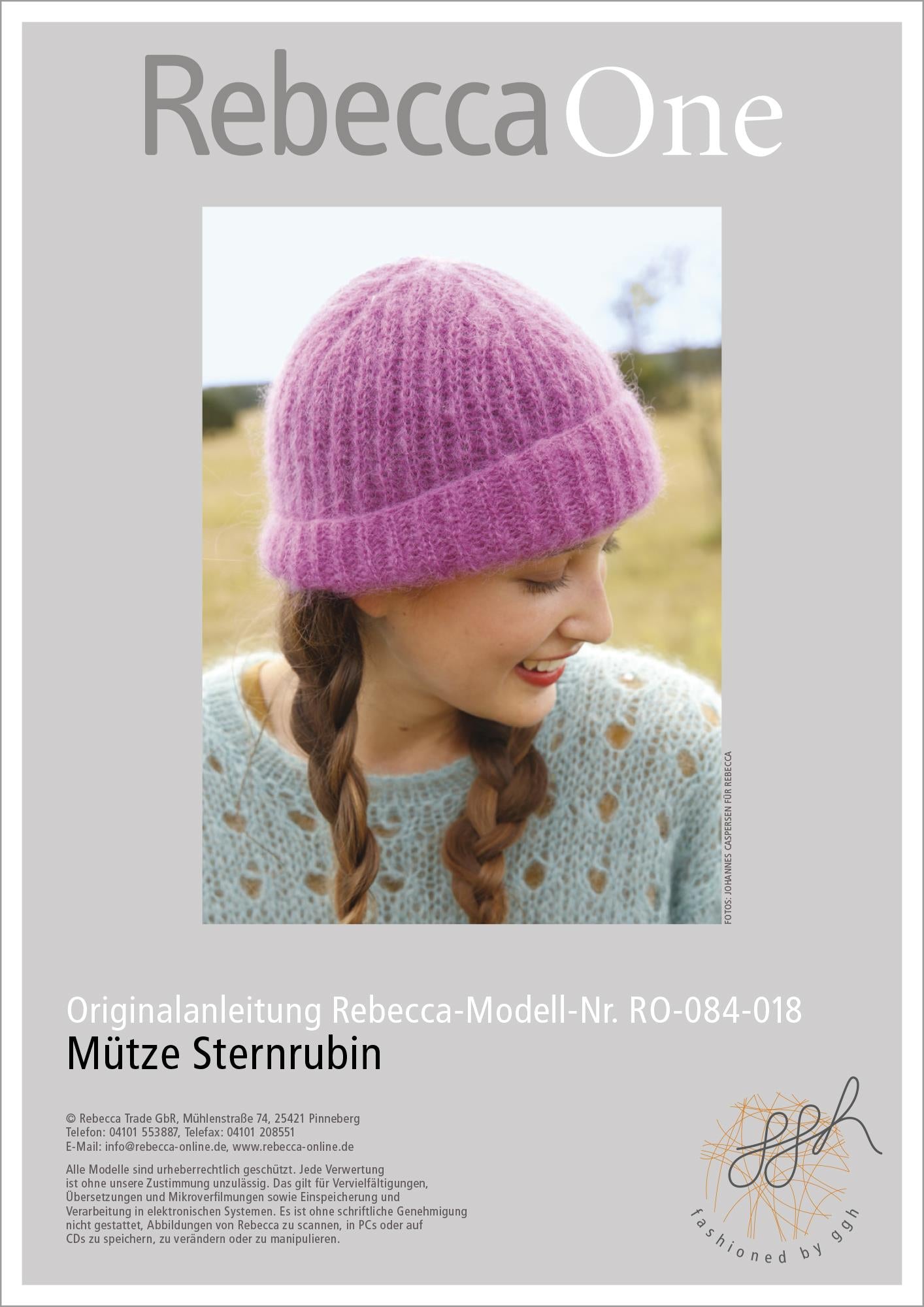 Anleitung - Mütze Sternrubin - Rebecca - Online.de