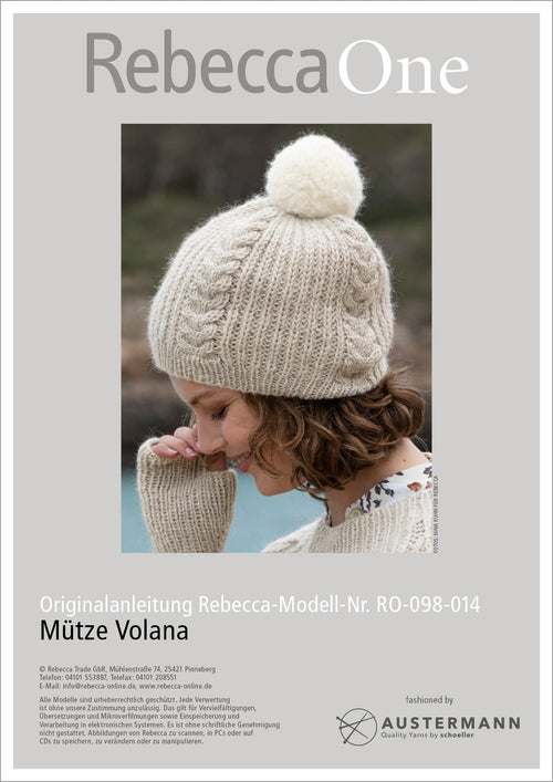 Anleitung - Mütze Volana | rebecca - online.de