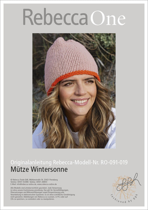 Anleitung - Mütze Wintersonne | rebecca - online.de