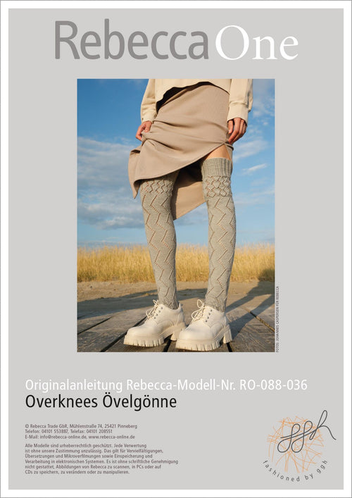 Anleitung - Overknees Övelgönne | rebecca - online.de