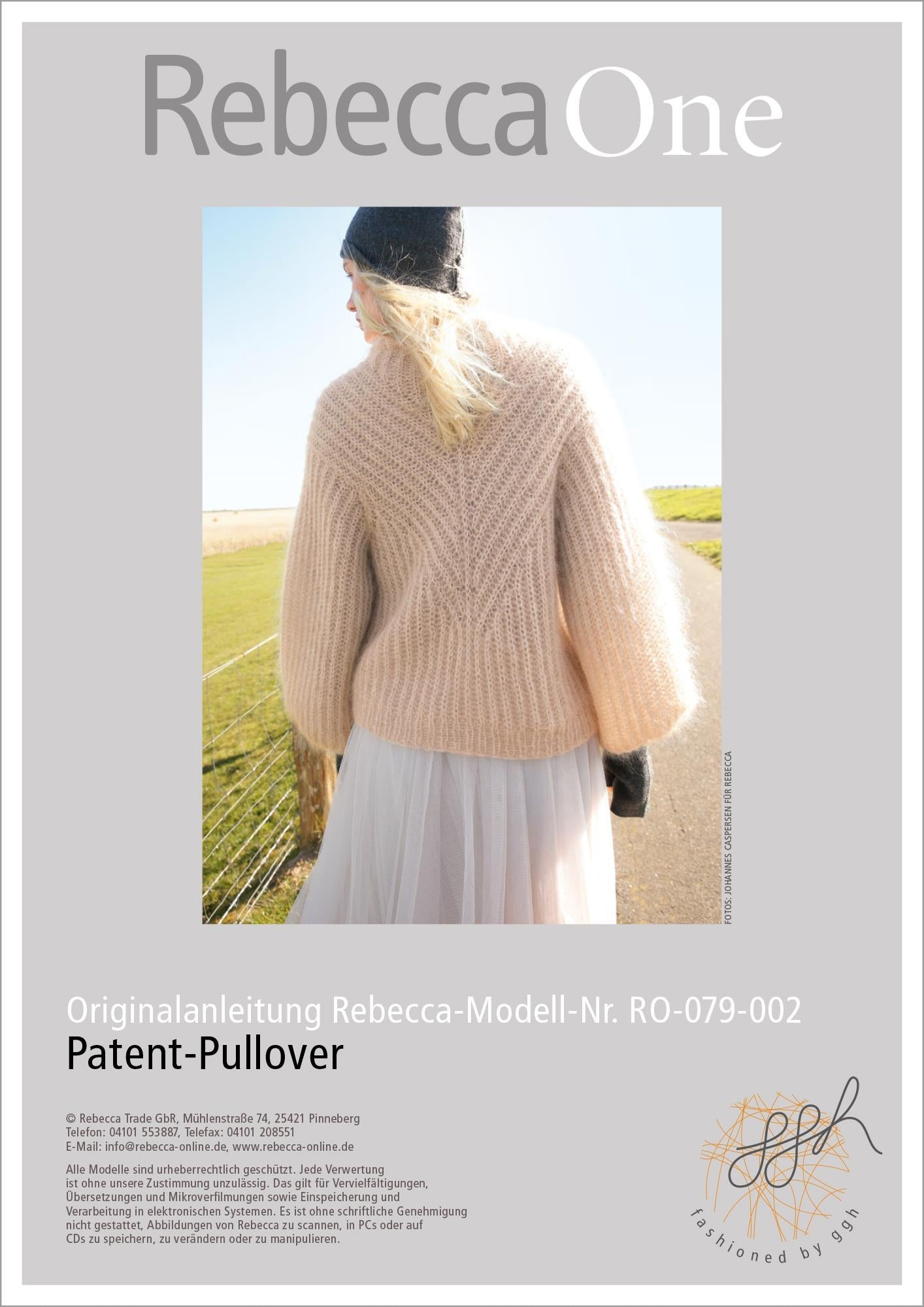 Anleitung - Patent - Pullover - Rebecca - Online.de