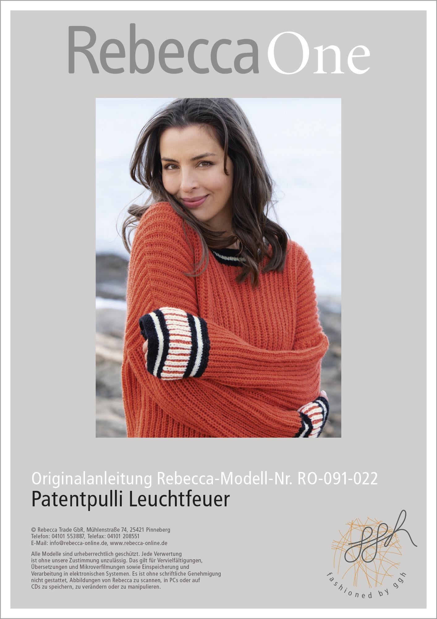 Anleitung - Patentpulli Leuchtfeuer - Rebecca - Online.de