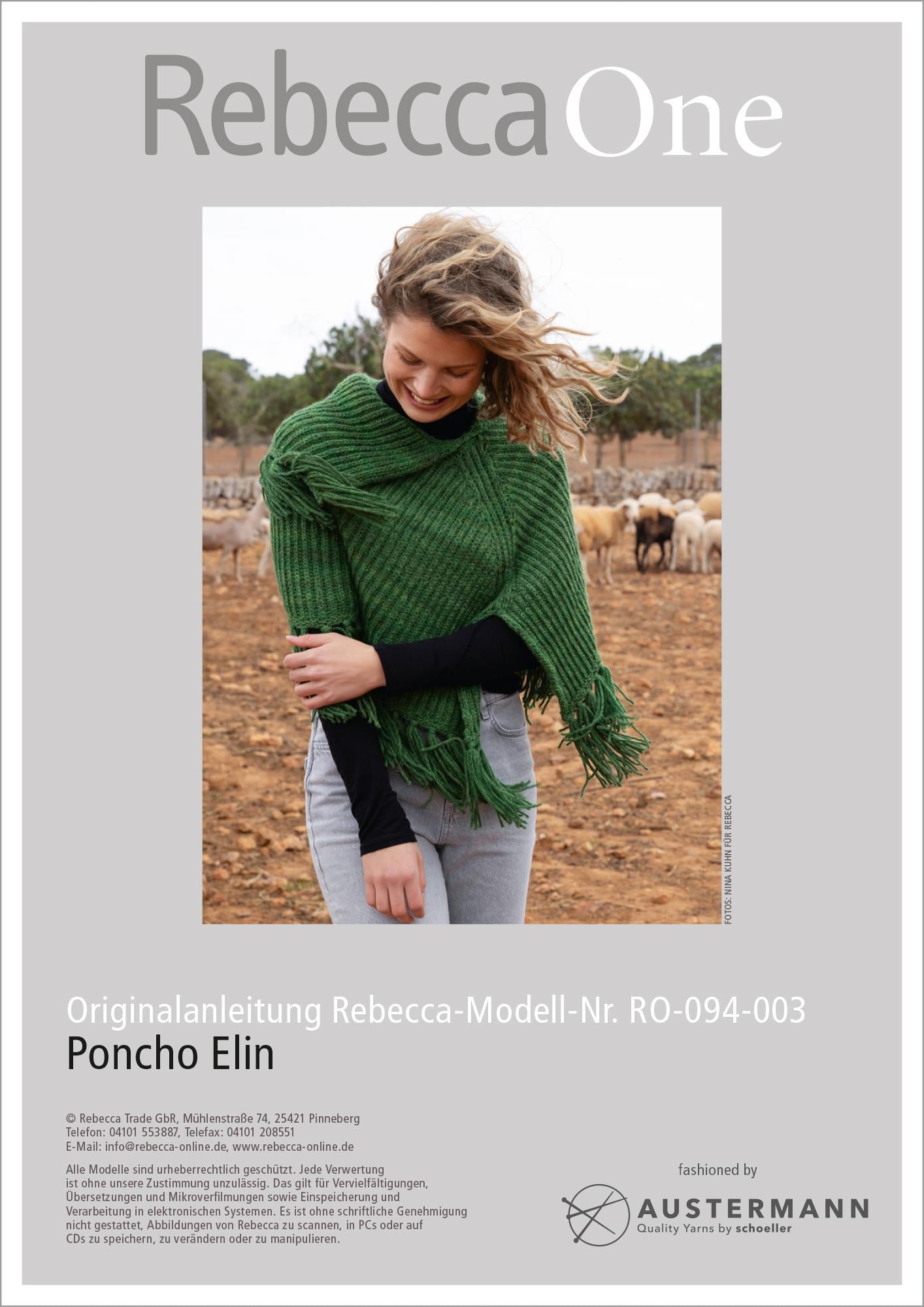 Anleitung - Poncho Elin - Rebecca - Online.de