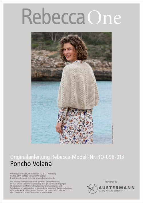 Anleitung - Poncho Volana | rebecca - online.de