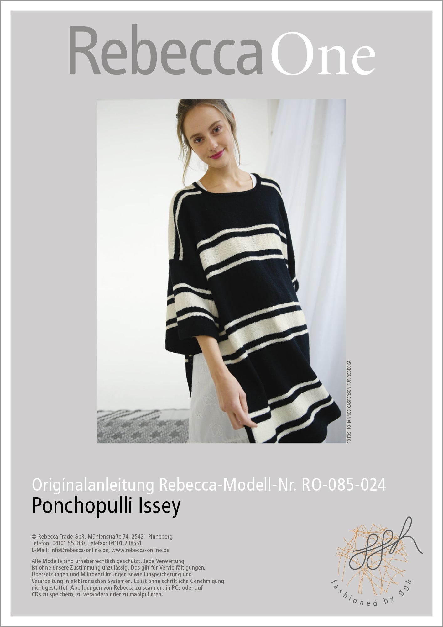 Anleitung - Ponchopulli Issey - Rebecca - Online.de
