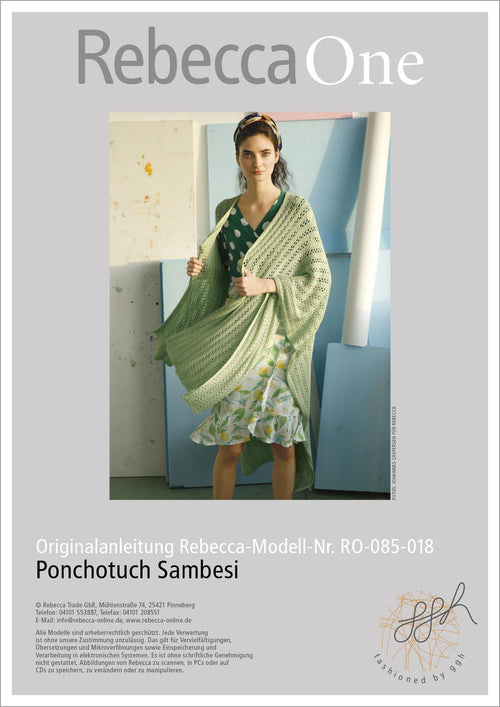 Anleitung - Ponchotuch Sambesi | rebecca - online.de