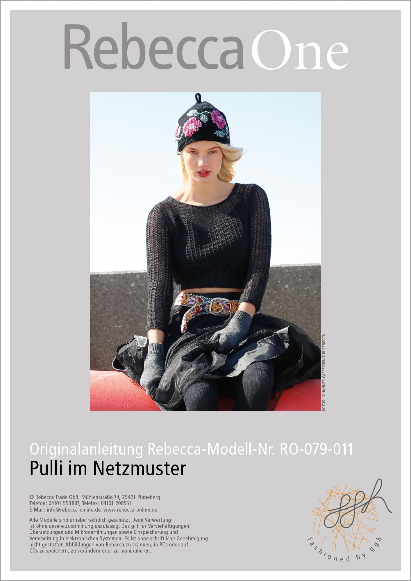 Anleitung - Pulli im Netzmuster - Rebecca - Online.de