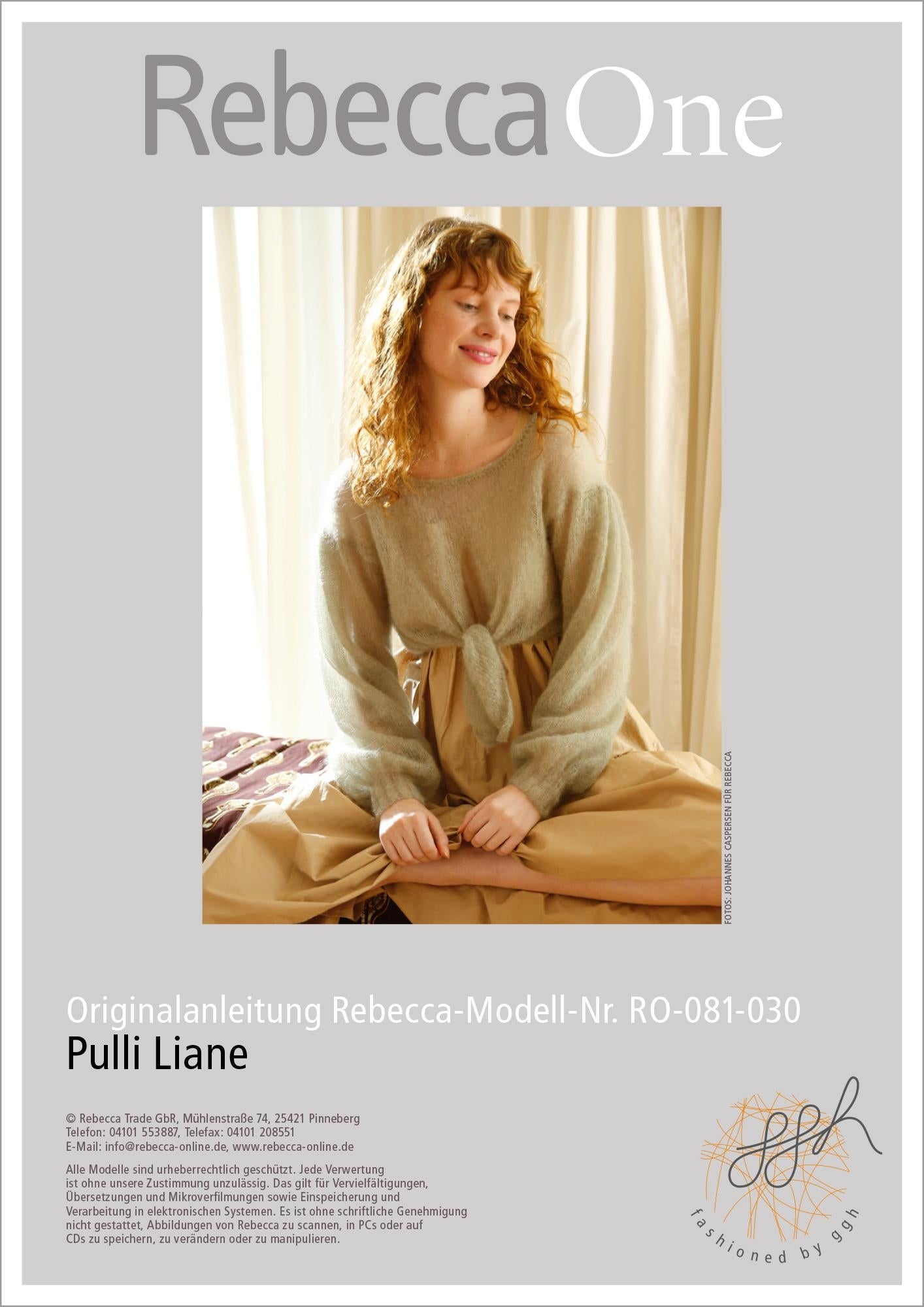 Anleitung - Pulli Liane - Rebecca - Online.de