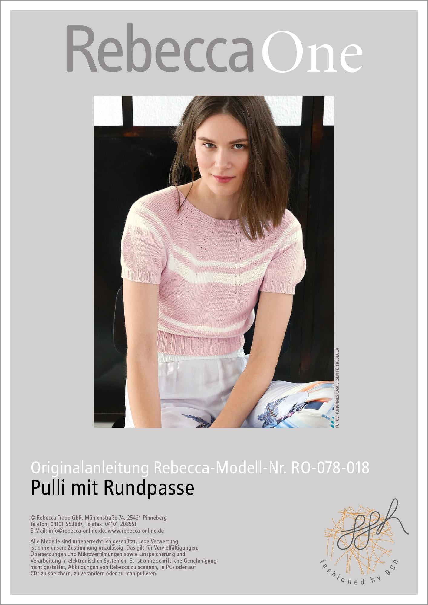 Anleitung - Pulli mit Rundpasse - Rebecca - Online.de