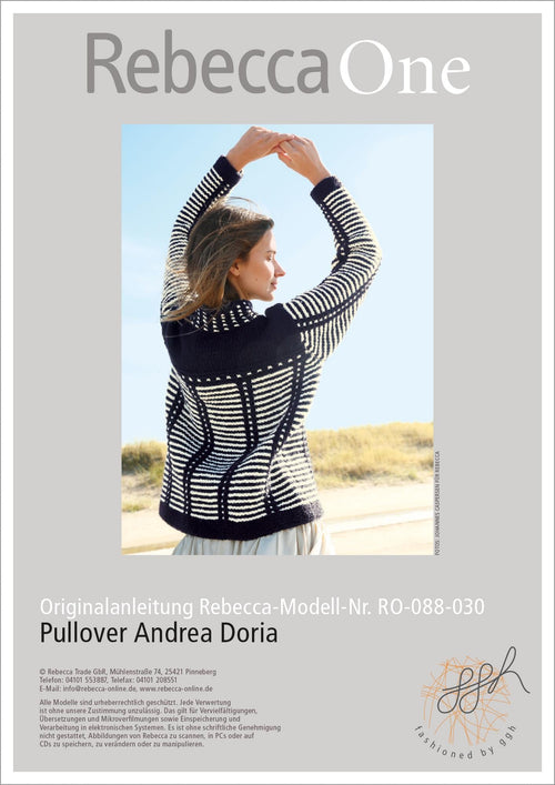 Anleitung - Pullover Andrea Doria | rebecca - online.de