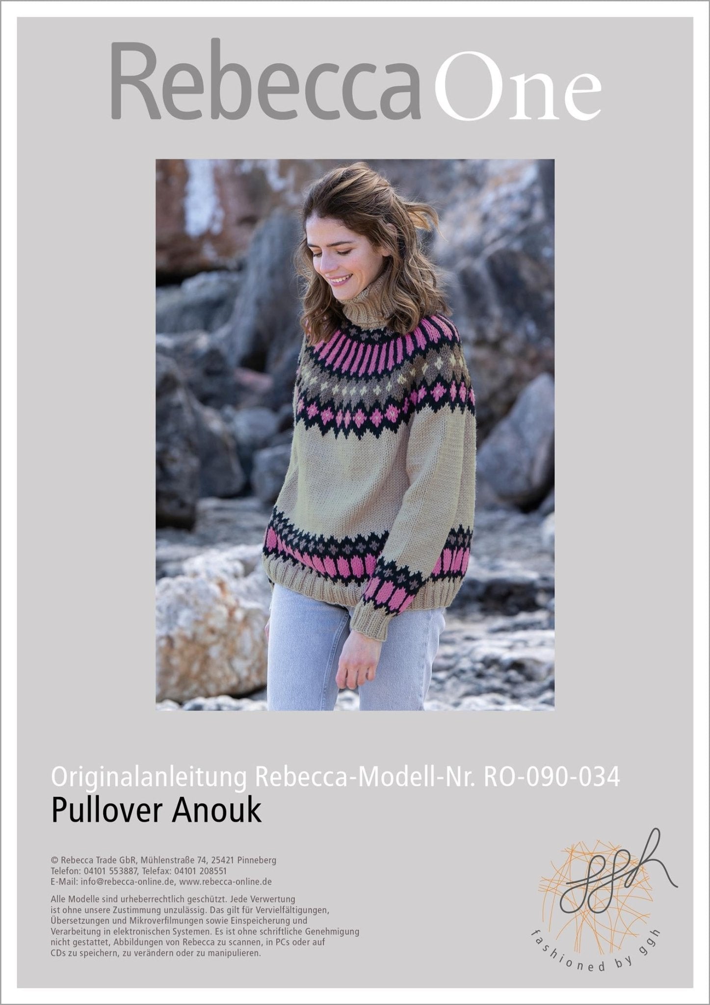 Anleitung - Pullover Anouk - Rebecca - Online.de