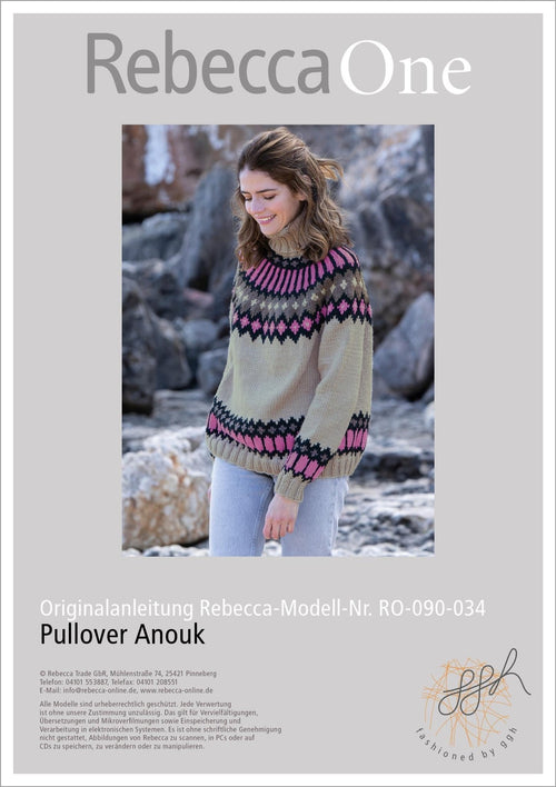 Anleitung - Pullover Anouk | rebecca - online.de