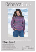 Anleitung - Pullover Aquarell | rebecca - online.de
