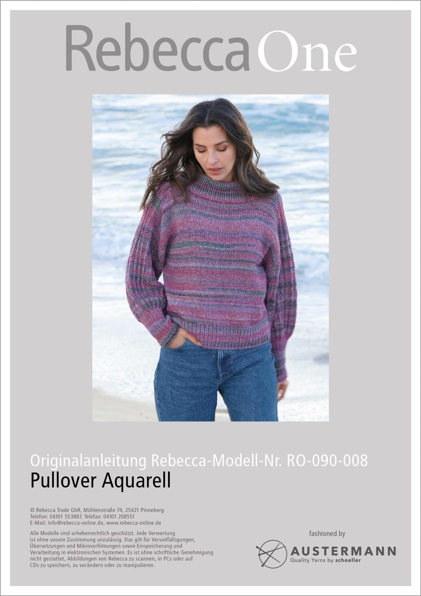 Anleitung - Pullover Aquarell - Rebecca - Online.de