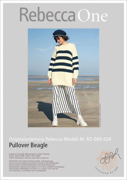 Anleitung - Pullover Beagle | rebecca - online.de
