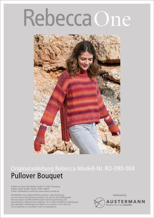 Anleitung - Pullover Bouquet | rebecca - online.de