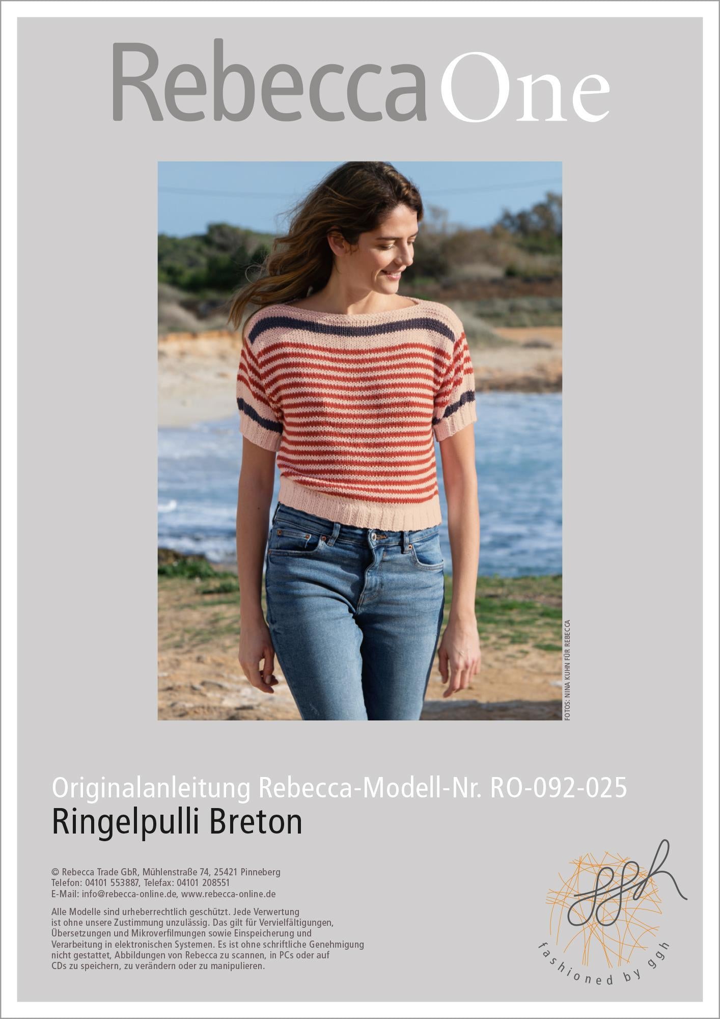Anleitung - Pullover Breton - Rebecca - Online.de