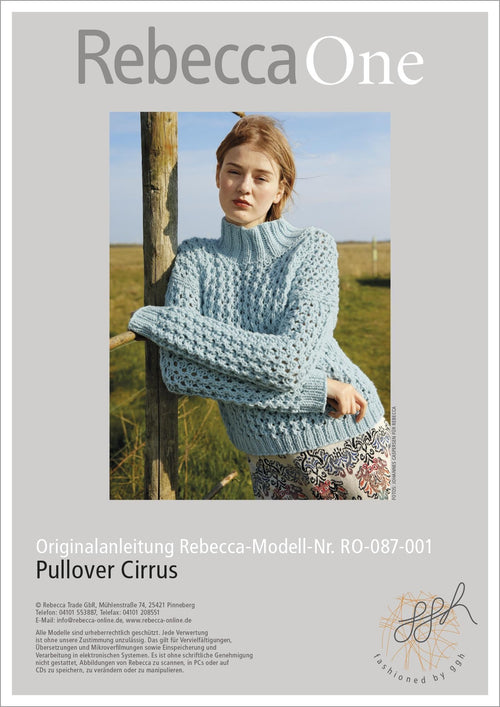 Anleitung - Pullover Cirrus | rebecca - online.de