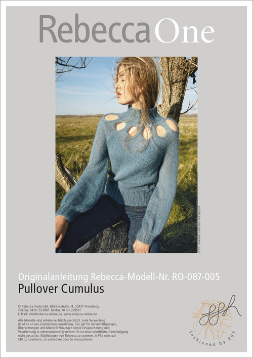 Anleitung - Pullover Cumulus | rebecca - online.de