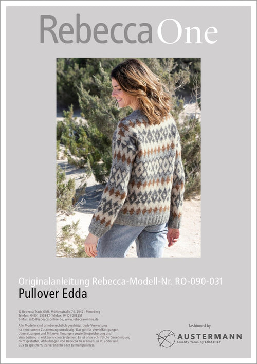 Anleitung - Pullover Edda | rebecca - online.de
